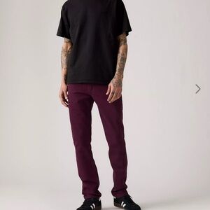 Levi’s 511 Slim Fit Jeans – Men’s 33x32 | Rare Burgundy | Like New
